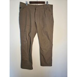[Gorpcore] KUHL Silencr Hiking Pants 38x30 Brown Ripstop Articulated Tapered